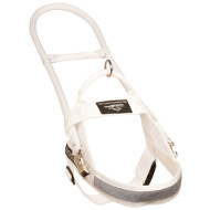 Nylon Harness White for Assistance Dog ➫