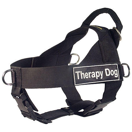 Therapie logo, wordt gebruikt op de hondentuigen