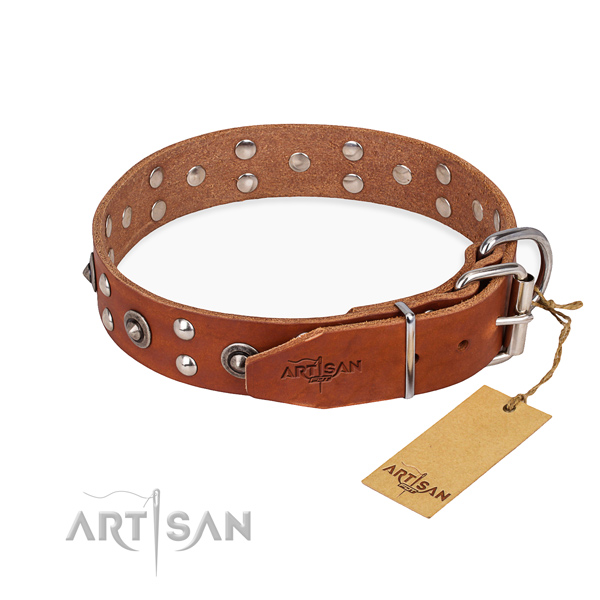 Leather Pet Collars for Handling